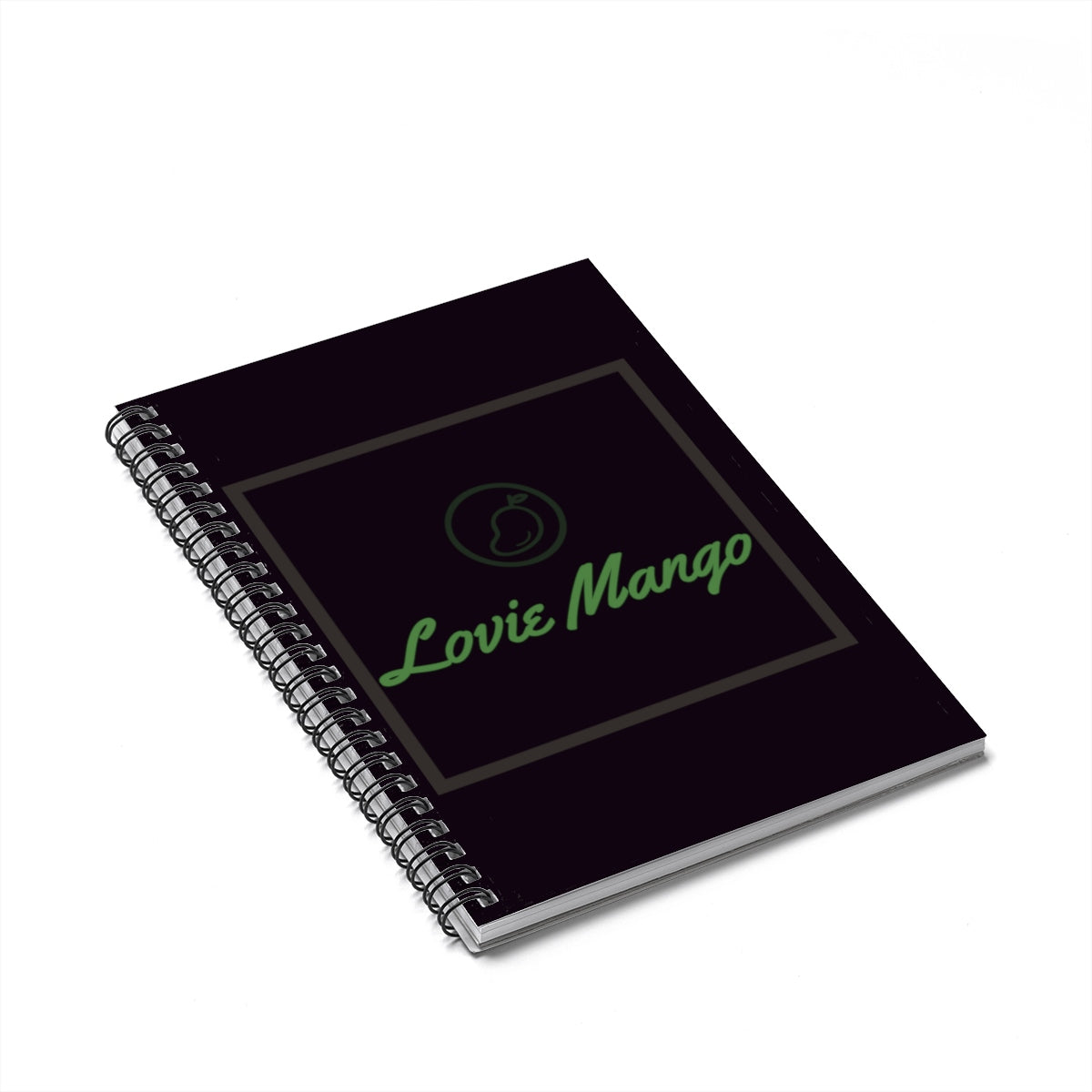 Lovie Mango Spiral Notebook - Ruled Line