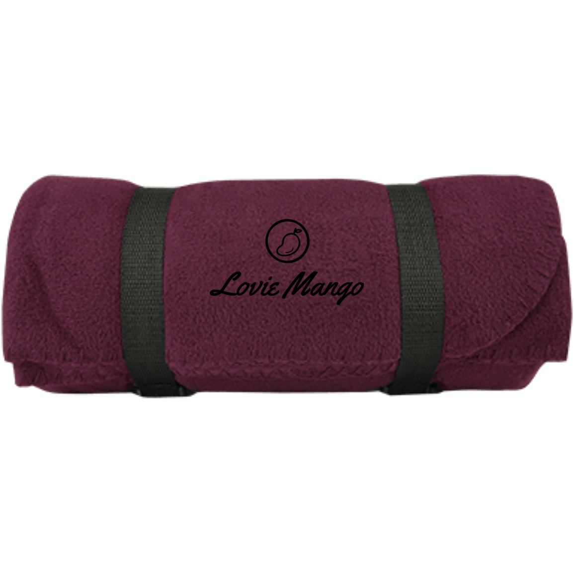 Lovie Mango Fleece Blanket