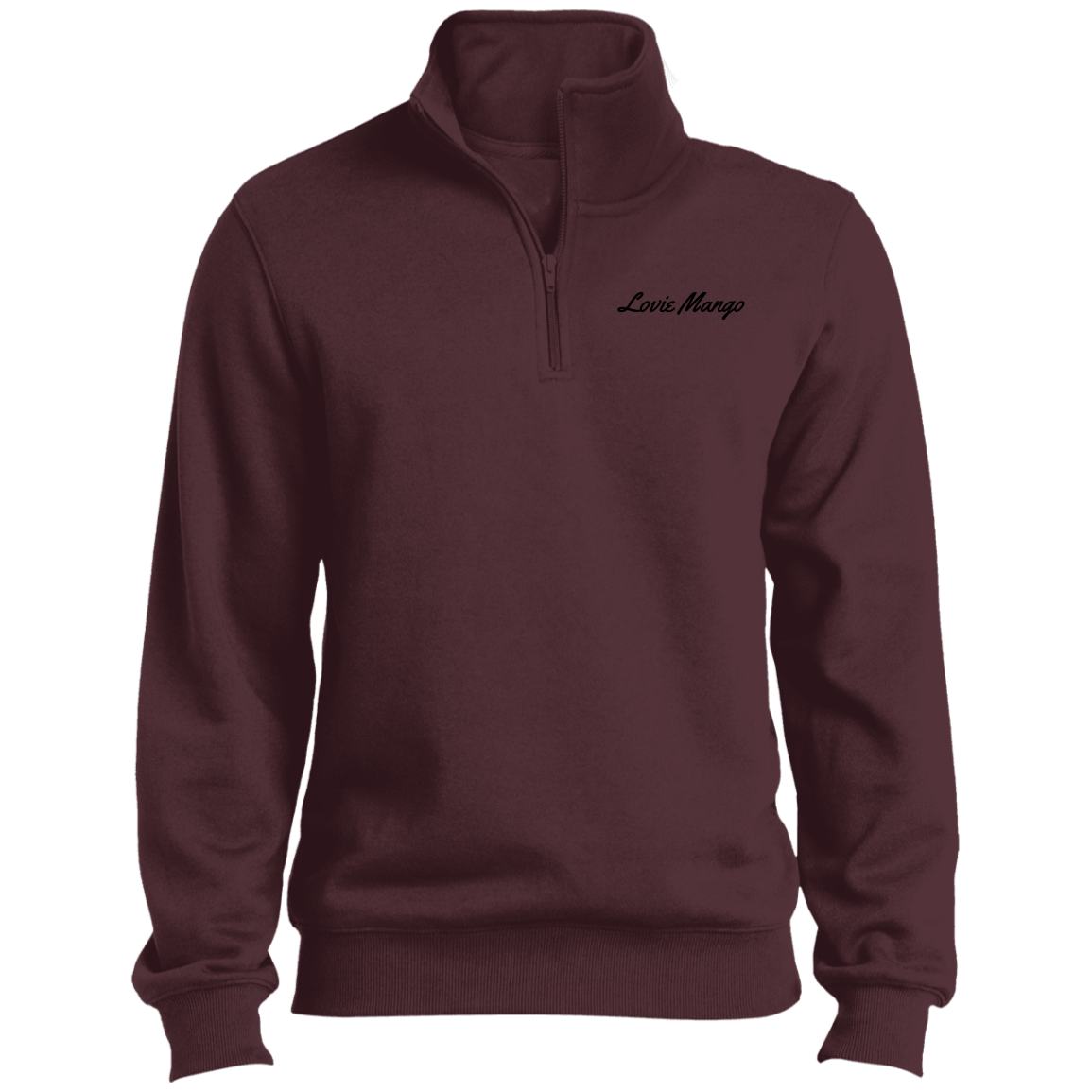 Lovie Mango Zip Sweatshirt