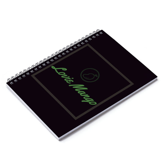 Lovie Mango Spiral Notebook - Ruled Line
