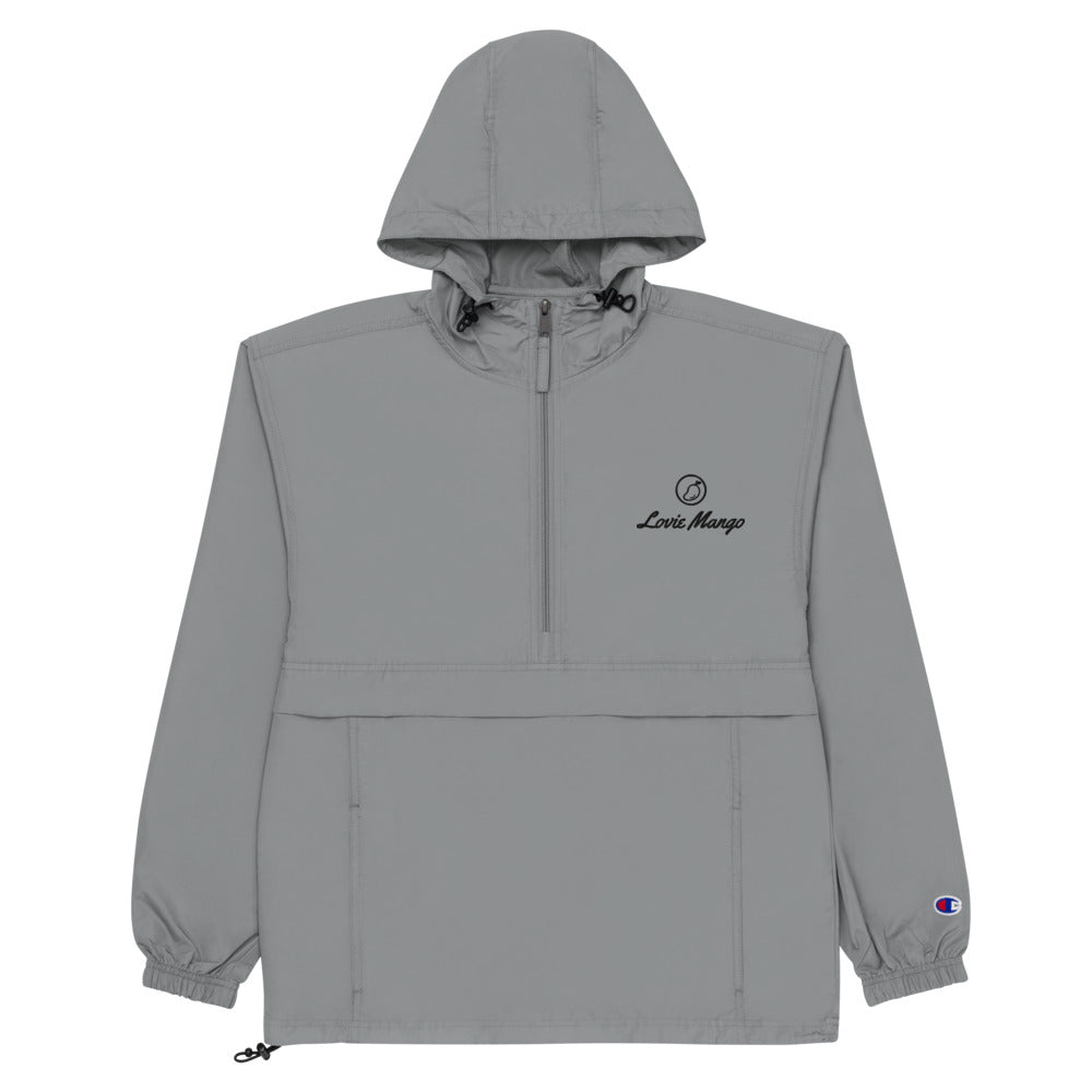 Lovie Mango Embroidered Champion Packable Jacket