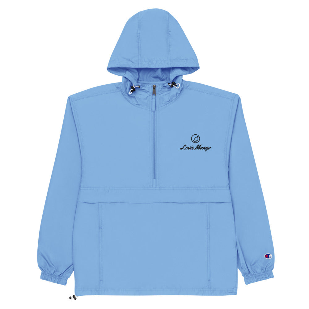 Lovie Mango Embroidered Champion Packable Jacket